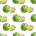 seamless pattern with sweetie