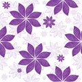 Seamless pattern texture flowers