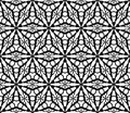 Seamless pattern, texture with frostwork figures