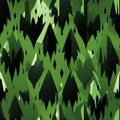 seamless pattern texture with green pattern for military camouflage clothing