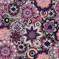 Seamless pattern texture. Indian, arabic, turkish style elements