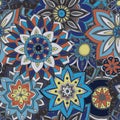 Seamless pattern texture. Indian, arabic, turkish style elements