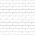 Seamless pattern texture of Stretcher ladder brick bond Royalty Free Stock Photo