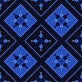 Seamless pattern with tile. Oriental ornament. For decoration of kitchens, baths and other rooms.