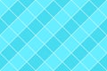 Seamless pattern with tiles. Blue squares background.