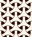 Seamless pattern with traditional japanese ornament. Bishamon armor motif. Repeated interlocking figures