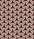 Seamless pattern with traditional japanese ornament. Bishamon armor motif. Repeated interlocking figures.