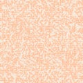 Seamless pattern with tree branches and leaves in Color of the year 13-1023 Peach Fuzz Royalty Free Stock Photo