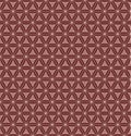 Seamless pattern triangular chocolate bar, vector chocolate pattern triangles, embossing ornament Royalty Free Stock Photo