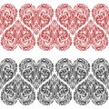 Seamless Pattern, Valentine Hearts Royalty Free Stock Photo