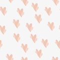 Seamless pattern with Valentine s Day elements. Vector