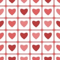 Seamless pattern for Valentine's Day Royalty Free Stock Photo