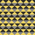 Seamless pattern of various lines and zigzags Royalty Free Stock Photo