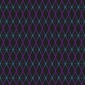 Seamless pattern of various lines and zigzags Royalty Free Stock Photo
