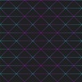 Seamless pattern of various lines and zigzags Royalty Free Stock Photo