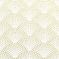 Golden scales pattern vector seamless background Royalty Free Stock Photo