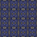 Seamless pattern. Vector background texture. Blue, sapphire, navy, drab colors.