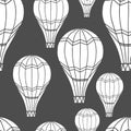 4068 pattern balloons, Seamless pattern, vector illustration, balloons, background for wallpaper and fabric, wrapping paper Royalty Free Stock Photo