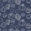 Seamless pattern in vector illustration Royalty Free Stock Photo