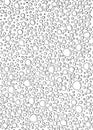 Seamless pattern. Vector texture drop water with bubbles. Royalty Free Stock Photo