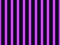 Seamless pattern with vertical neon stripes. Purple bright neon lines in 80s style. Vector