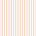 Seamless pattern vertical striped geometric ornament golden, pink lines Background wallpaper for baby girl