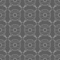 Seamless pattern with viking shields and swords