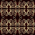 Seamless pattern. Vintage decorative elements. Hand drawn background Royalty Free Stock Photo