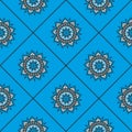 Seamless pattern. Vintage decorative elements. Oriental pattern vector illustration. Islam Arabic Indian Turkish Pakistan