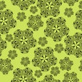 Seamless pattern. Vintage decorative elements.