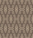 Seamless pattern. Vintage wallpaper with floral tracery