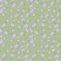 Seamless pattern of watercolor geranium flowers. Perfect for web design, cosmetics design, package, textile, wedding invitation,