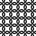 Seamless pattern of weaved rombuses