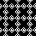 Seamless pattern with white E lettertexture 5 7820, modern stylish image. Royalty Free Stock Photo