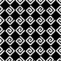 Seamless pattern with white E lettertexture 6 7821, modern stylish image. Royalty Free Stock Photo