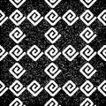 Seamless pattern with white E lettertexture 5 7610, modern stylish image. Royalty Free Stock Photo