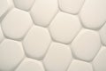 White Hexagonal Pattern Royalty Free Stock Photo