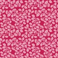 Seamless pattern withrowan berries.