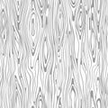 Seamless Pattern, Wood Black And White Texture Background