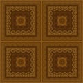 Seamless pattern, wooden marquetry Royalty Free Stock Photo