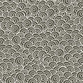 Seamless pattern with wool of sheep Royalty Free Stock Photo