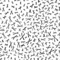 Seamless pattern of x chromosomes Royalty Free Stock Photo