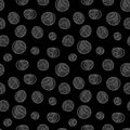 Seamless pattern - yarn balls