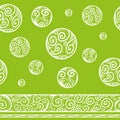 Seamless patterned background