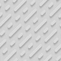 Seamless Patterns With Beveled Shapes. Abstract Grayscale Monochrome Pavetment Background Royalty Free Stock Photo