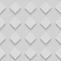 Seamless Patterns With Beveled Shapes. Abstract Grayscale Monochrome Pavetment Background Royalty Free Stock Photo