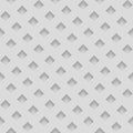 Seamless Patterns With Beveled Shapes. Abstract Grayscale Monochrome Pavetment Background Royalty Free Stock Photo