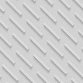 Seamless Patterns With Beveled Shapes. Abstract Grayscale Monochrome Pavetment Background Royalty Free Stock Photo