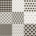 Seamless Patterns Royalty Free Stock Photo