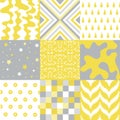 Seamless Patterns - Digital Scrapbook Royalty Free Stock Photo